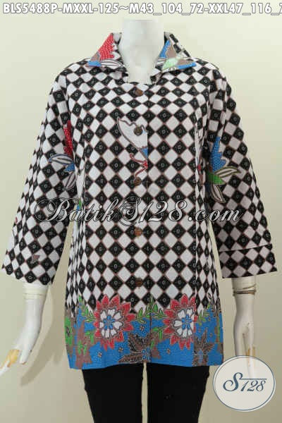  Baju  Batik  Elegan Untuk  Wanita  Kantoran Busana Batik  