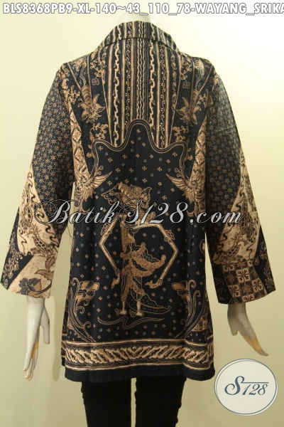  Model  Baju  Batik  Blus Wanita  Berkrah Busana Batik  Elegan 