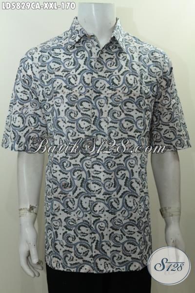  Baju  Batik  Jumbo  Untuk Pria Gemuk Kemeja Batik  Lengan 