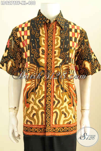  Kemeja  Batik Klasik Full Furing Lengan Pendek Motif Klasik 