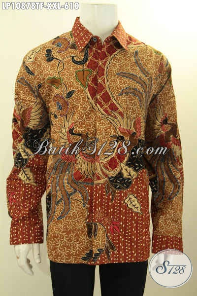 Produk Kemeja  Batik  Premium Ukuran  Jumbo Baju Batik  Mewah 